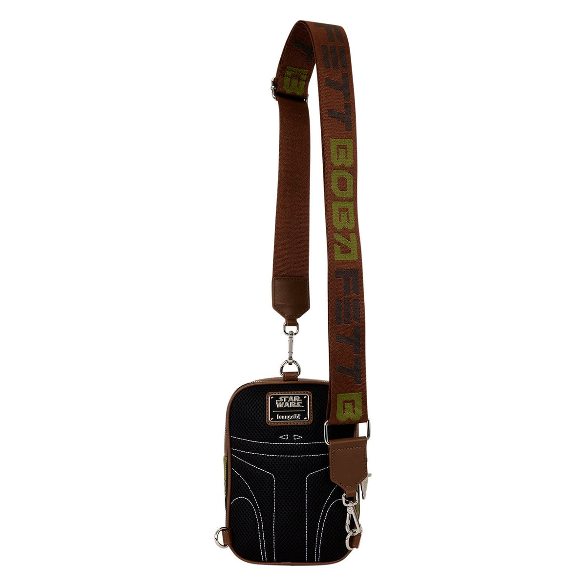 Loungefly x Star Wars Boba Fett Sling Crossbody Bag - GeekCore