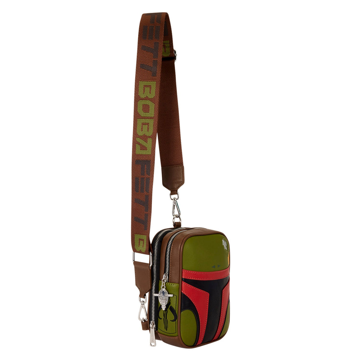 Loungefly x Star Wars Boba Fett Sling Crossbody Bag - GeekCore