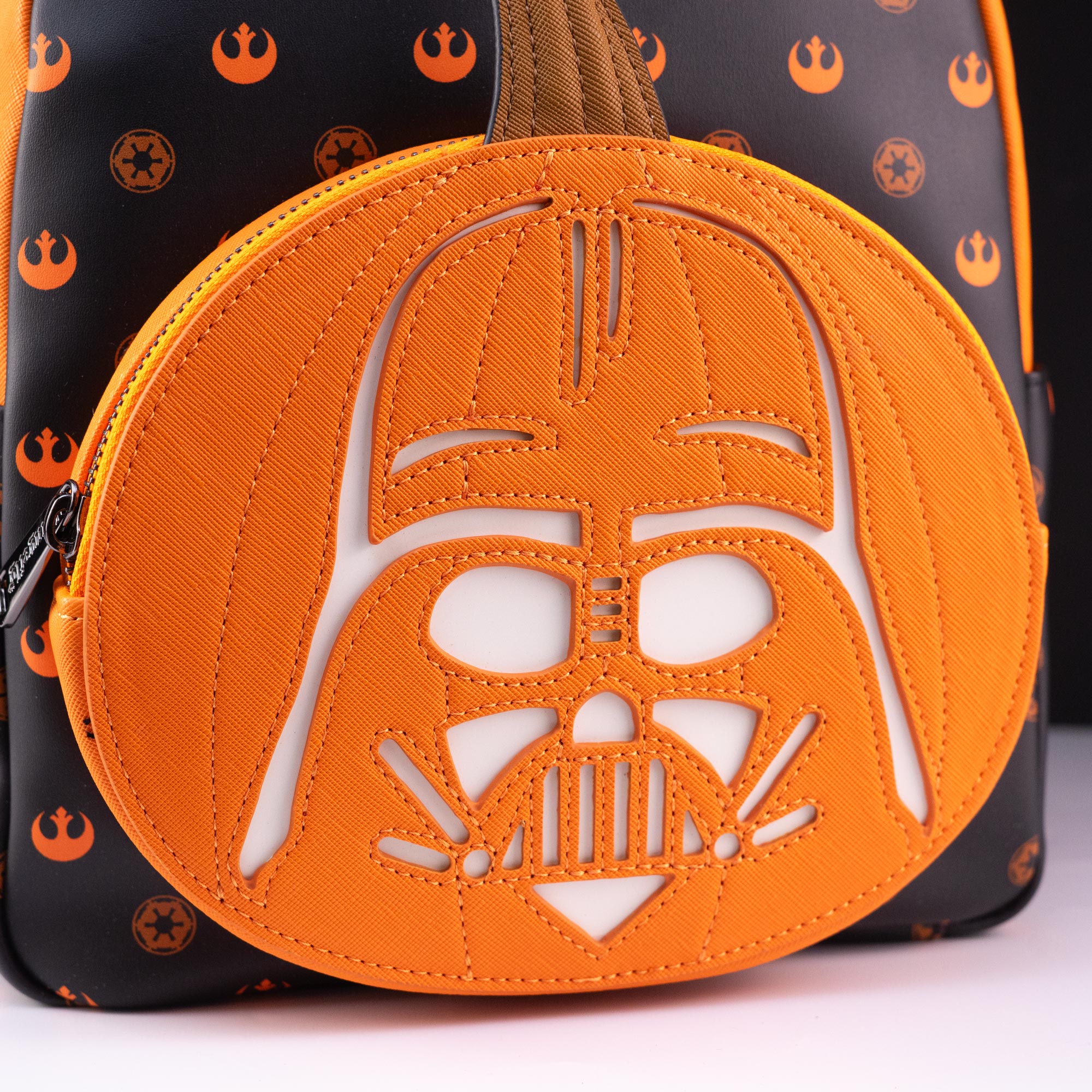 Loungefly x Star Wars Darth Vader Jack Lantern Star Mini Backpack - GeekCore