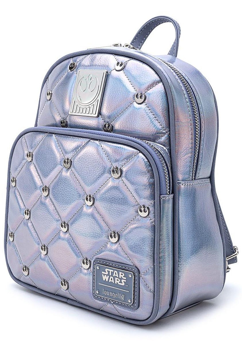 Loungefly X Star Wars Empire Strikes Back 40th Anniversary Hoth Iridescent Mini Backpack - GeekCore