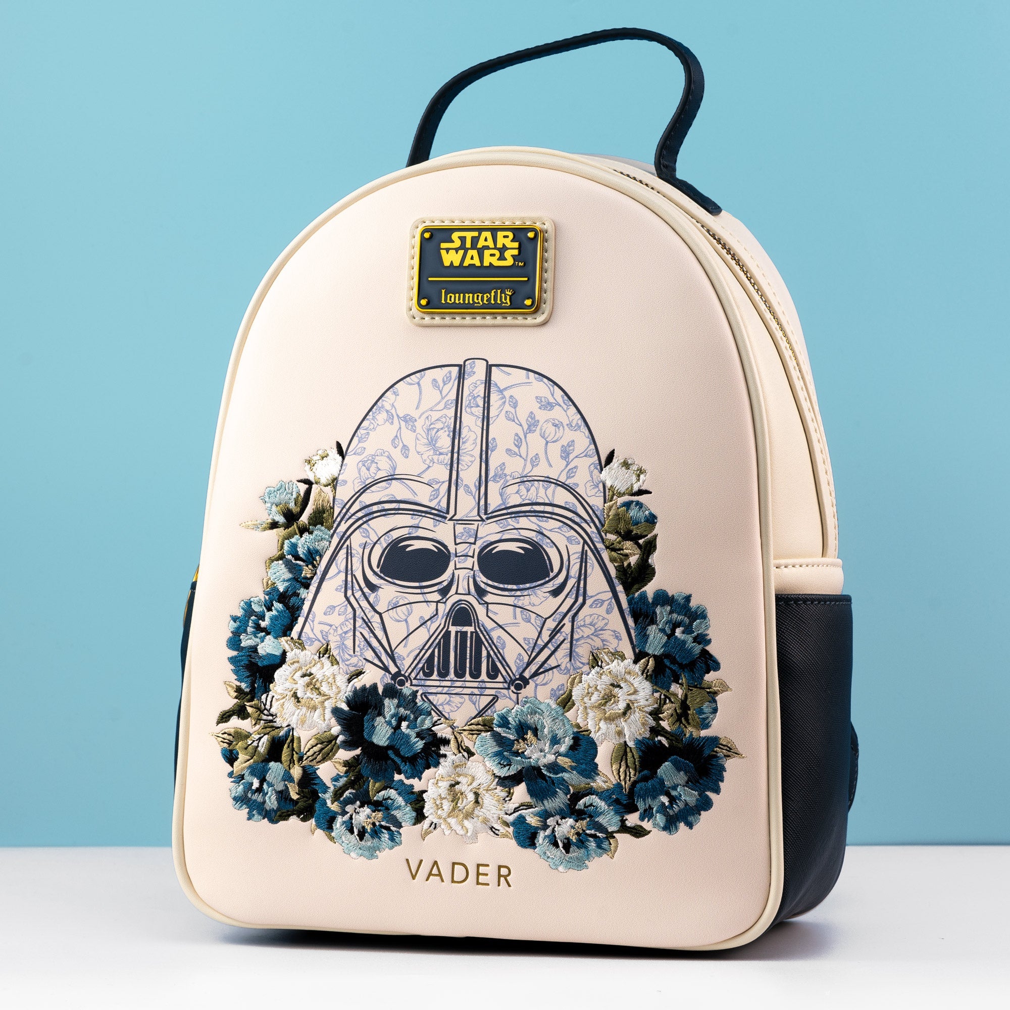 Loungefly x Star Wars Floral Darth Vader Silhouette Mini Backpack - GeekCore