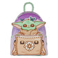Loungefly x Star Wars Grogu Peek - a - Boo Mini Backpack - GeekCore