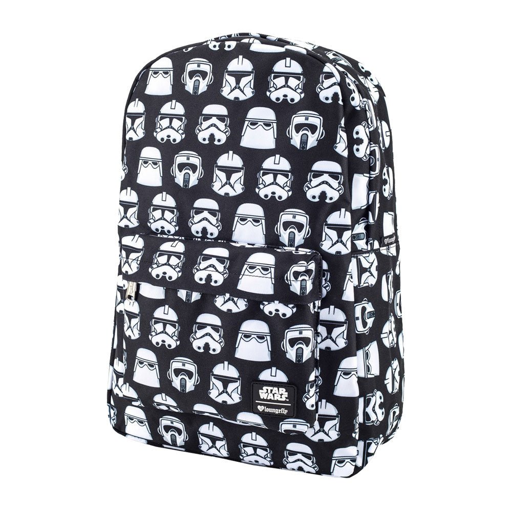 Loungefly x Star Wars Imperial Trooper All Over Print Nylon Backpack - GeekCore