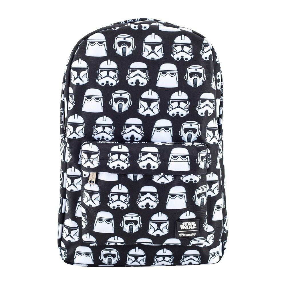Loungefly x Star Wars Imperial Trooper All Over Print Nylon Backpack - GeekCore