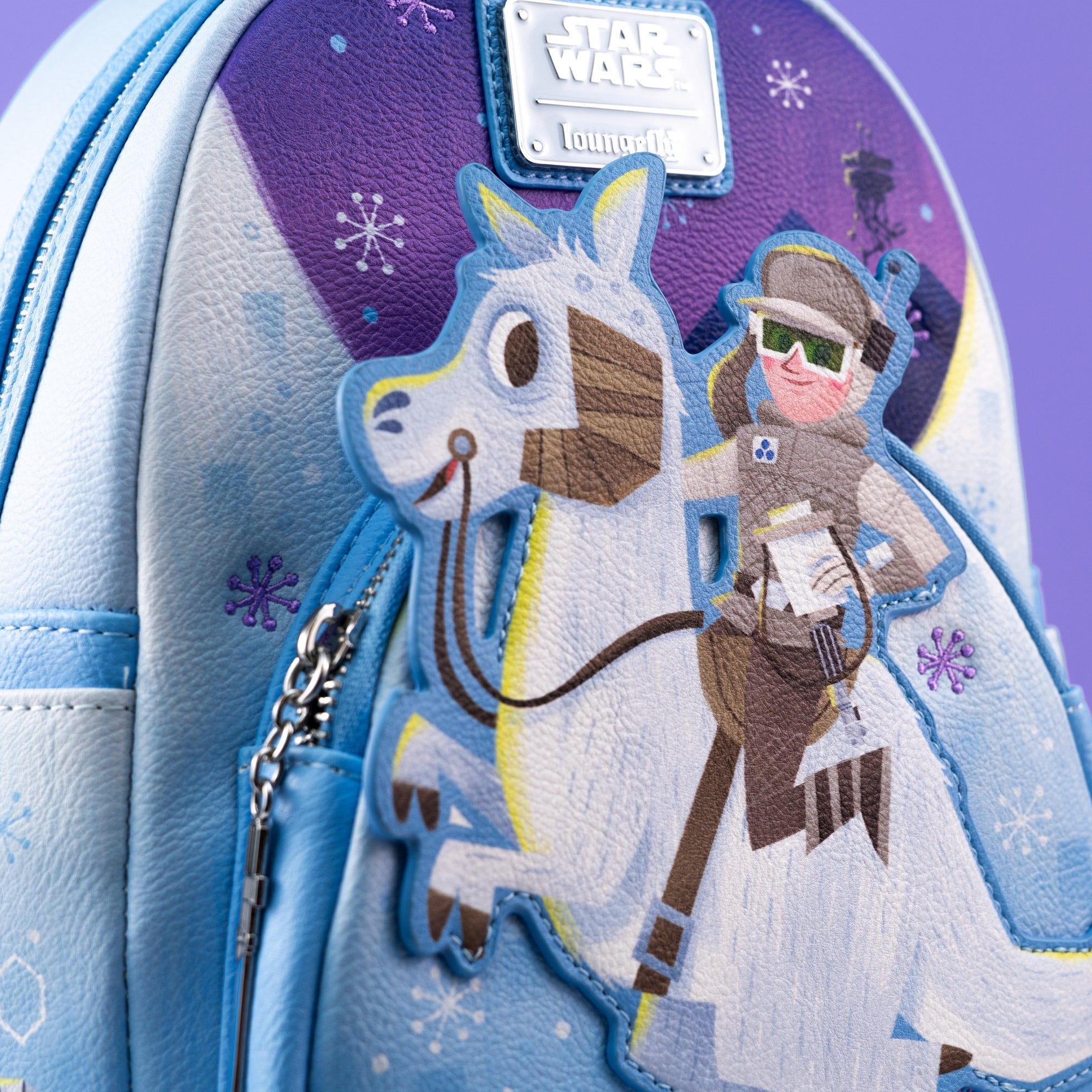 Loungefly x Star Wars Luke Skywalker Riding a Tauntaun on Hoth Mini Backpack - GeekCore
