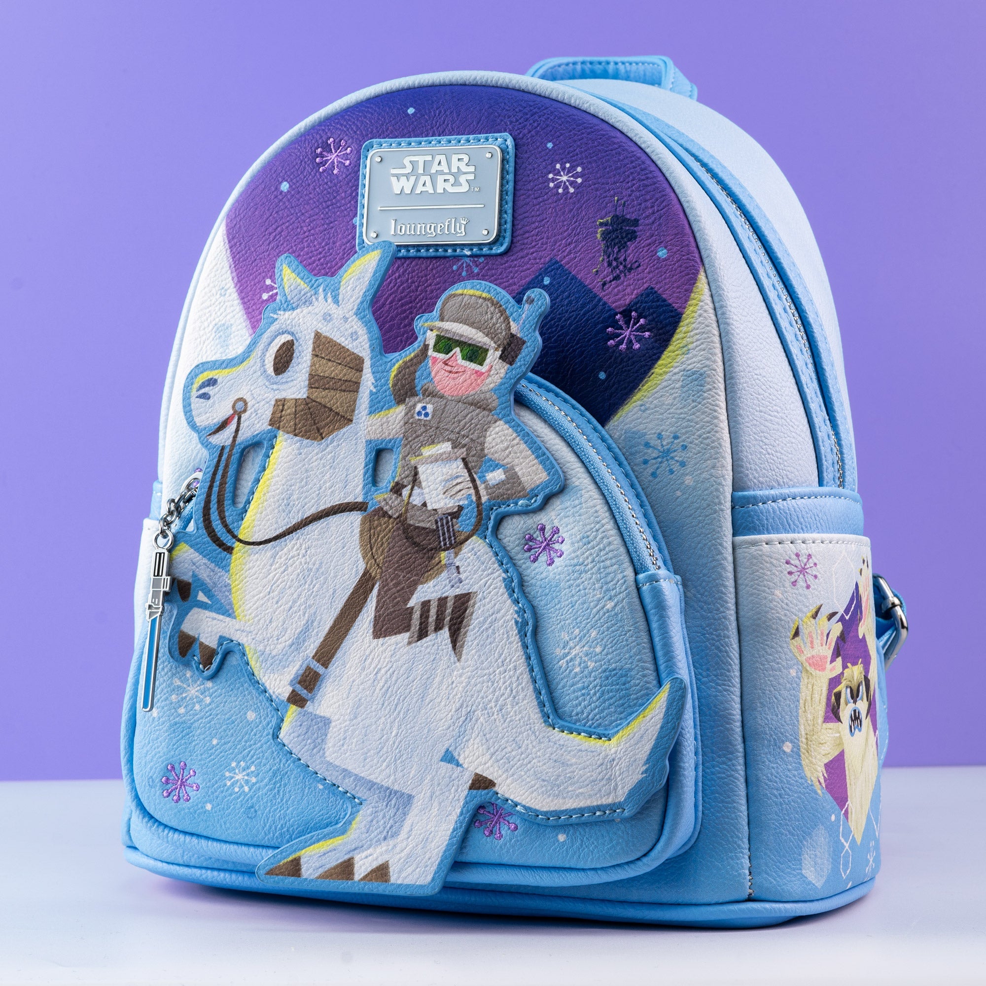 Loungefly x Star Wars Luke Skywalker Riding a Tauntaun on Hoth Mini Backpack - GeekCore