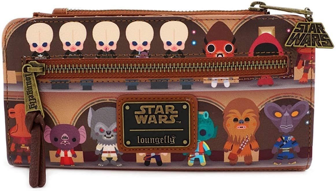 Loungefly x Star Wars Mos Eisley Cantina Zip Around Purse - GeekCore