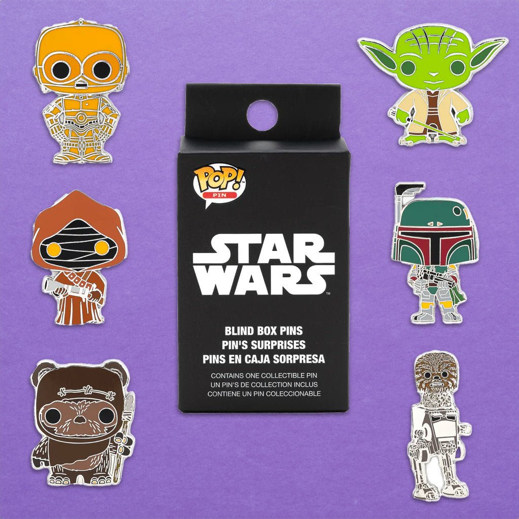 Loungefly x Star Wars Pop! Characters Blind Box Mystery Pin - GeekCore