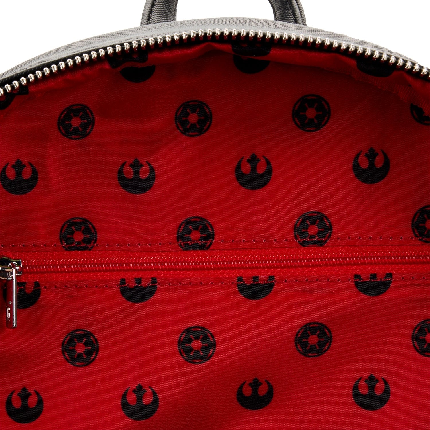 Loungefly x Star Wars Prequel Trilogy Triple Pocket Mini Backpack - GeekCore