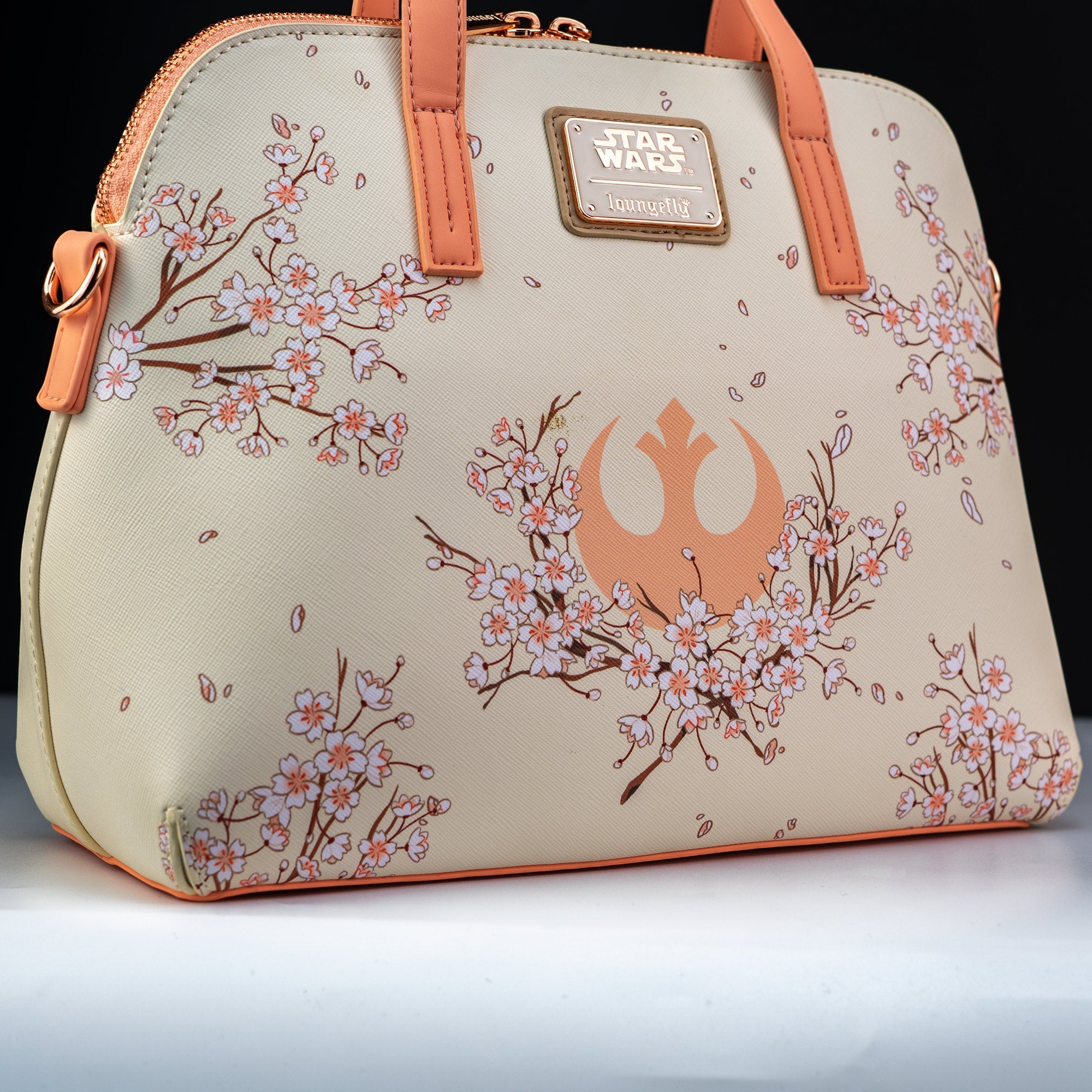 Loungefly x Star Wars Princess Leia Floral Crossbody Bag - GeekCore