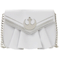 Loungefly x Star Wars Princess Leia White Cosplay Chain Strap Crossbody Bag - GeekCore