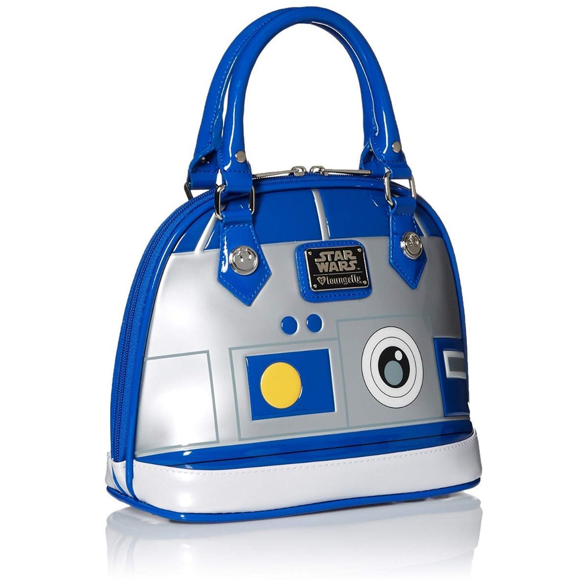 Loungefly x Star Wars R2 - D2 Patent Dome Handbag - GeekCore