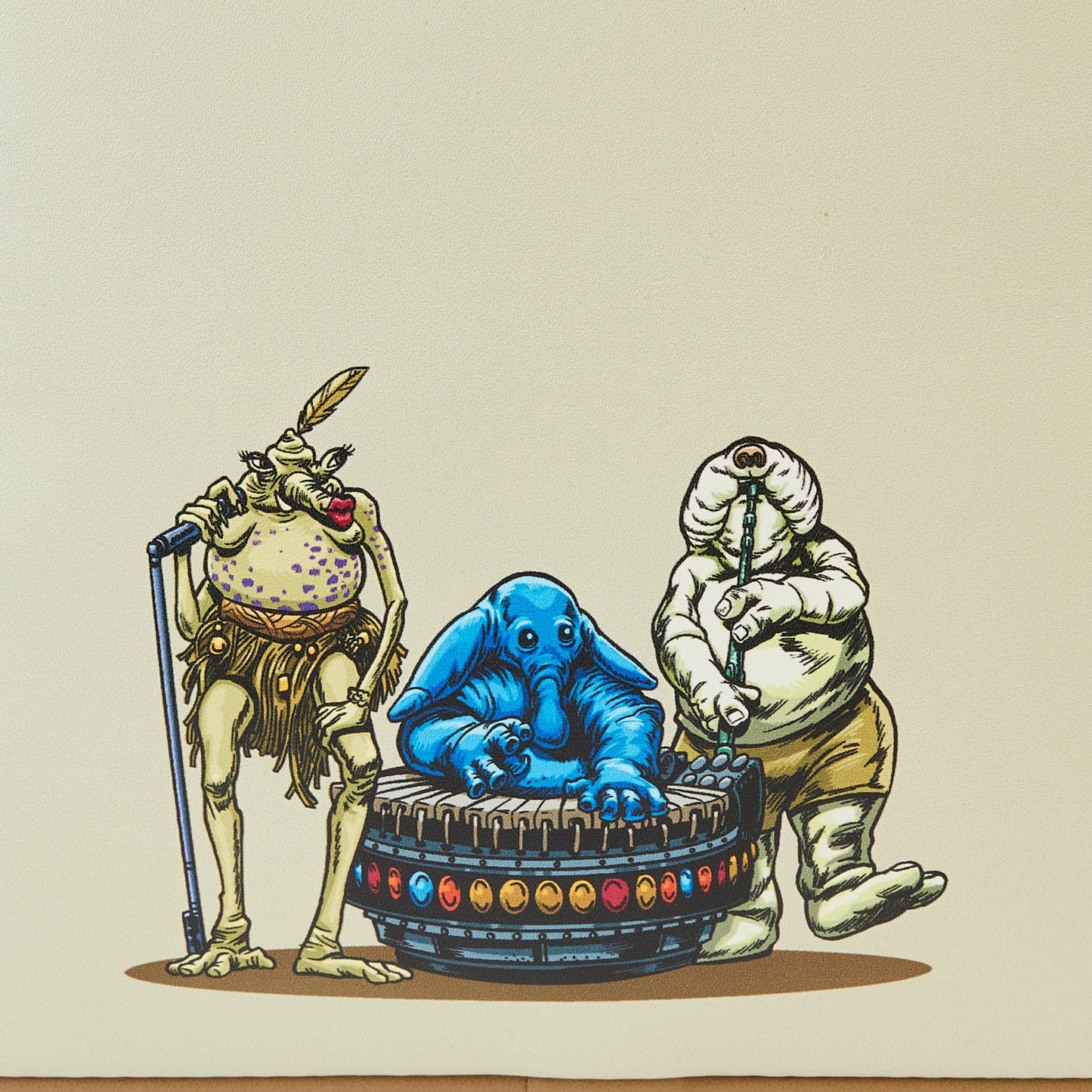 Loungefly x Star Wars Return of the Jedi 40th Anniversary Jabba's Palace Mini Backpack - GeekCore