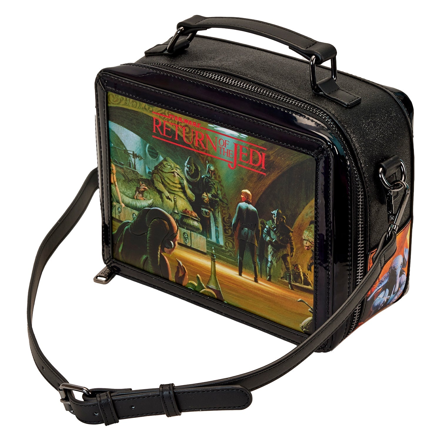 Loungefly x Star Wars Return Of The Jedi Lunchbox Crossbody Bag - GeekCore