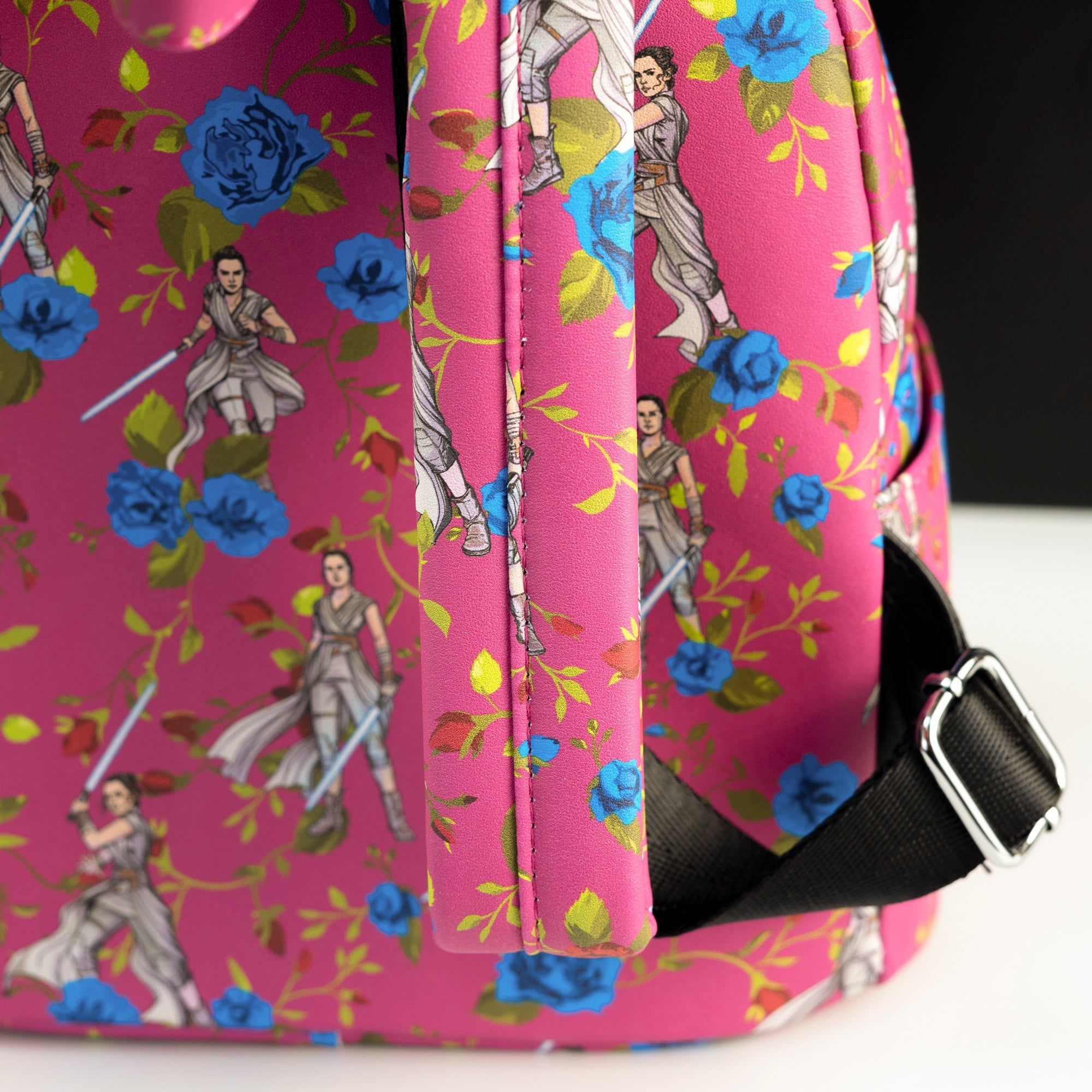 Loungefly x Star Wars Rey Floral All Over Print Mini Backpack - GeekCore