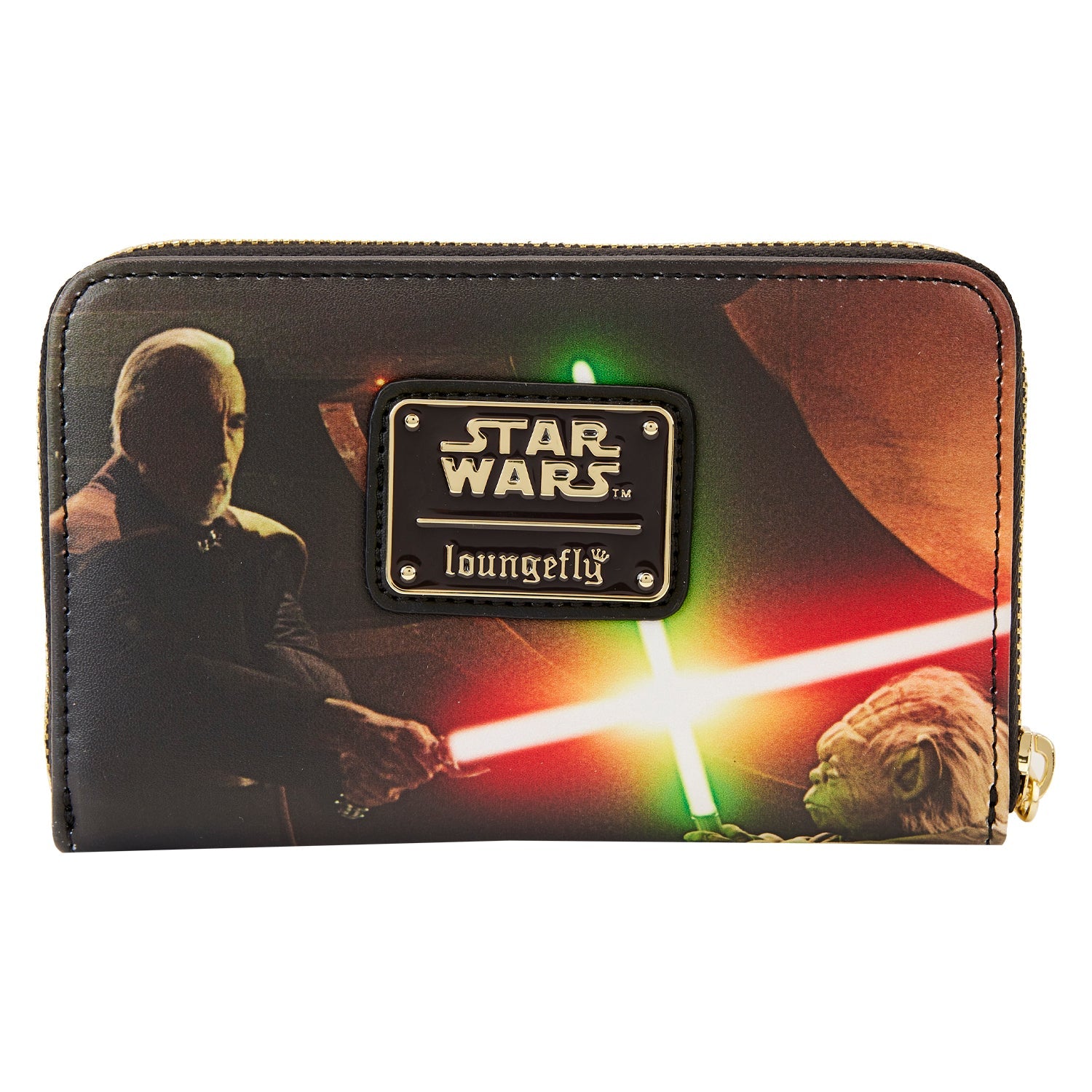 Loungefly x Star Wars Scenes Attack of the Clones Zip Around Wallet - GeekCore