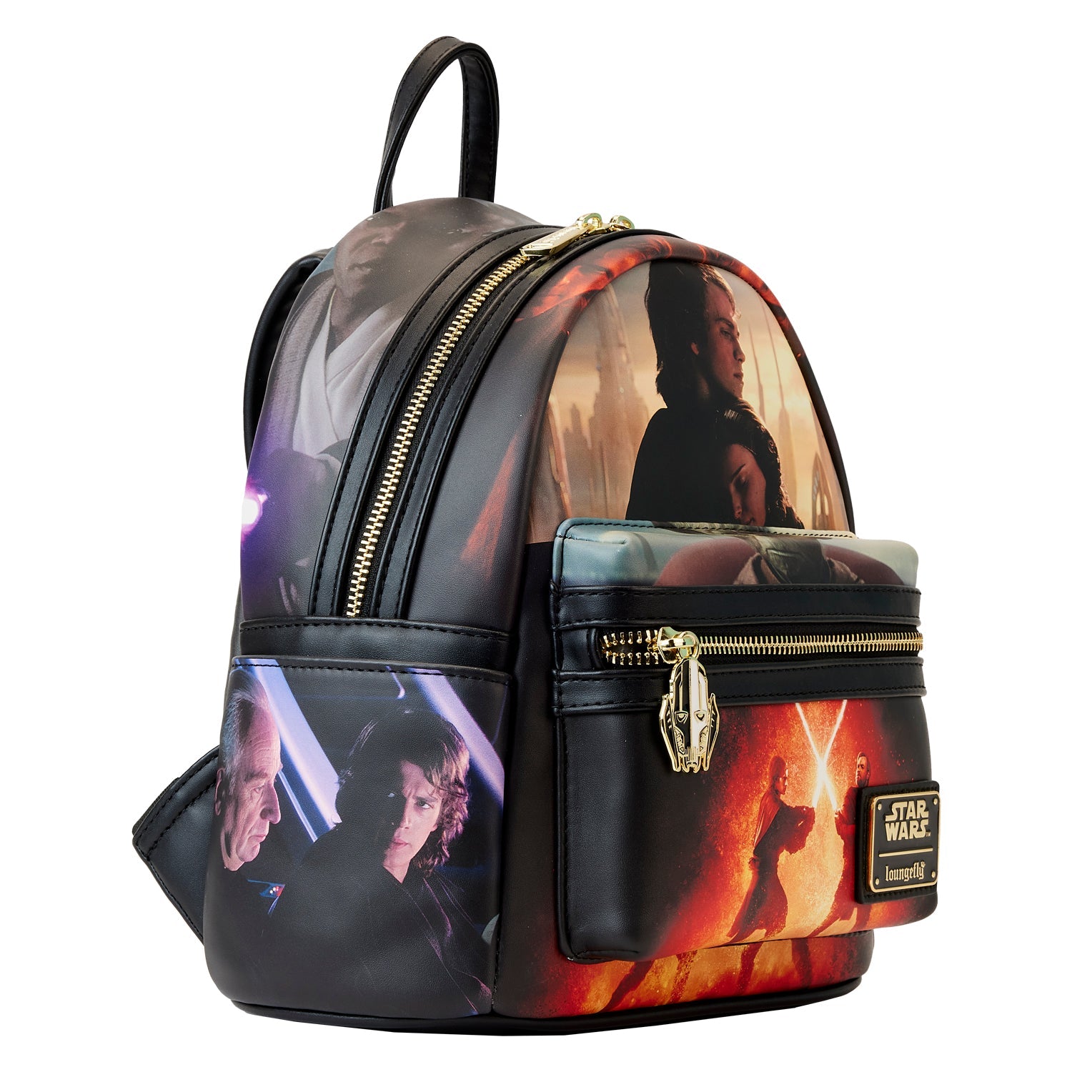 Loungefly x Star Wars Scenes Revenge Of The Sith Mini Backpack - GeekCore