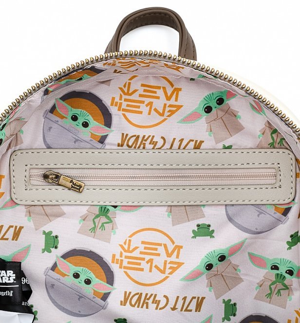 Loungefly x Star Wars The Mandalorian Baby Yoda The Child Mini Backpack - GeekCore