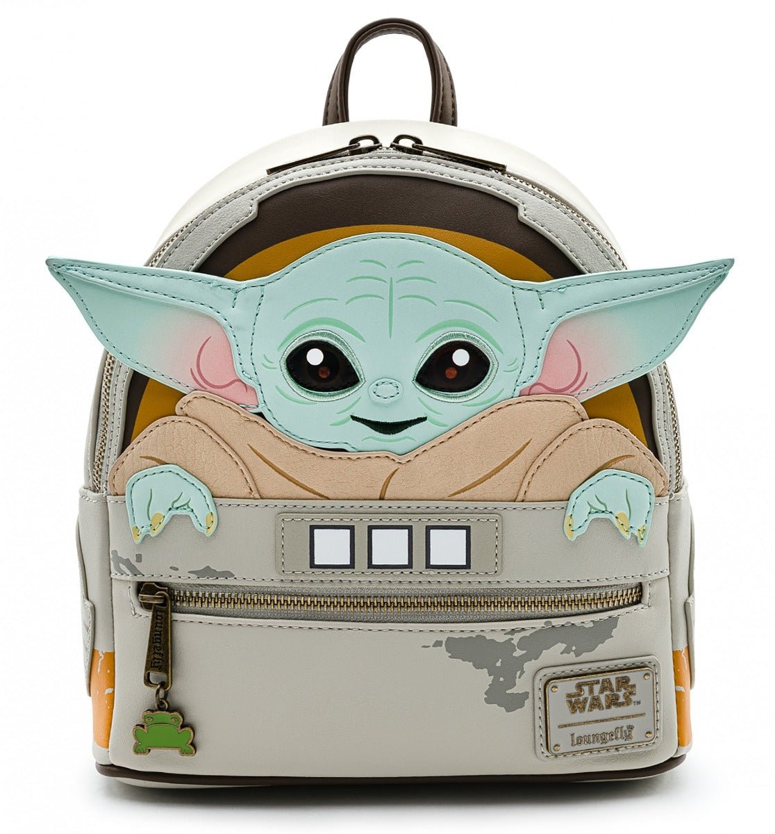 Loungefly x Star Wars The Mandalorian Baby Yoda The Child Mini Backpack - GeekCore