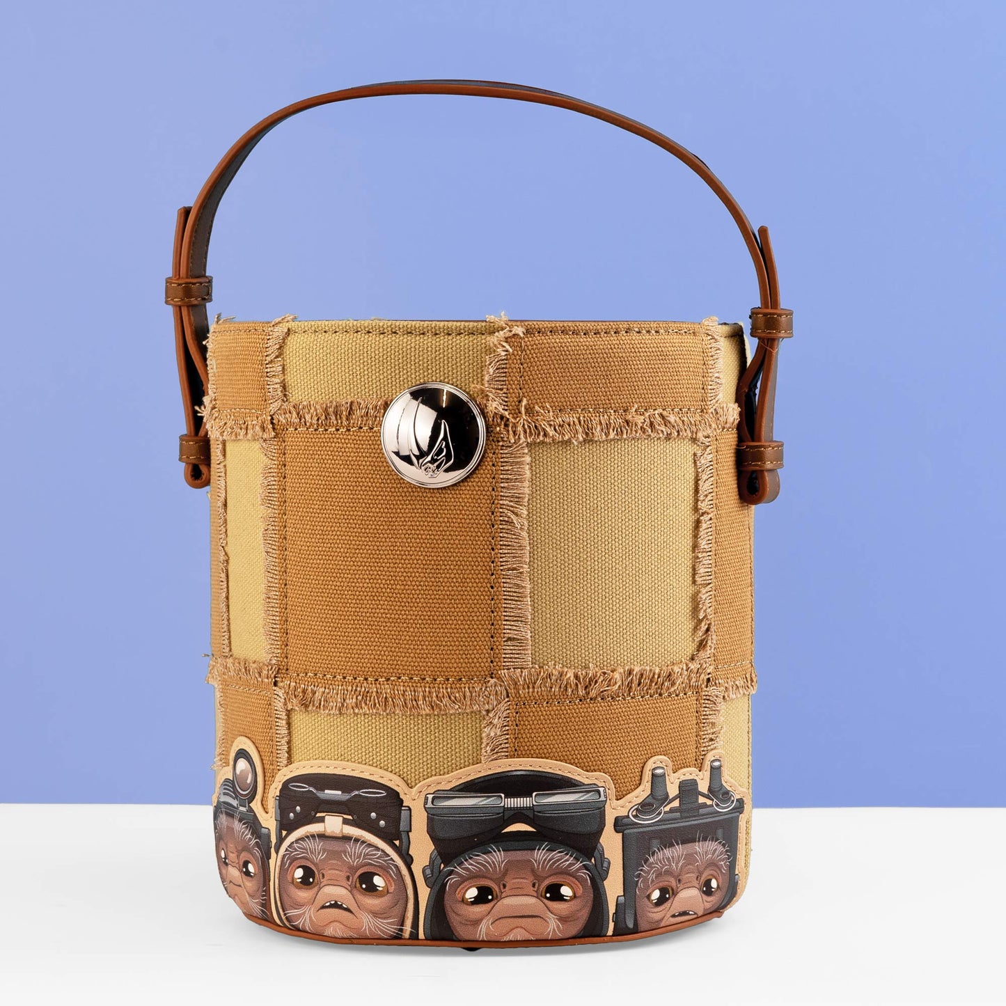 Loungefly x Star Wars The Mandalorian Grogu & Anzellan Crossbody Bag - GeekCore