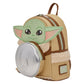 Loungefly x Star Wars The Mandalorian Grogu & Anzellan Mini Backpack - GeekCore