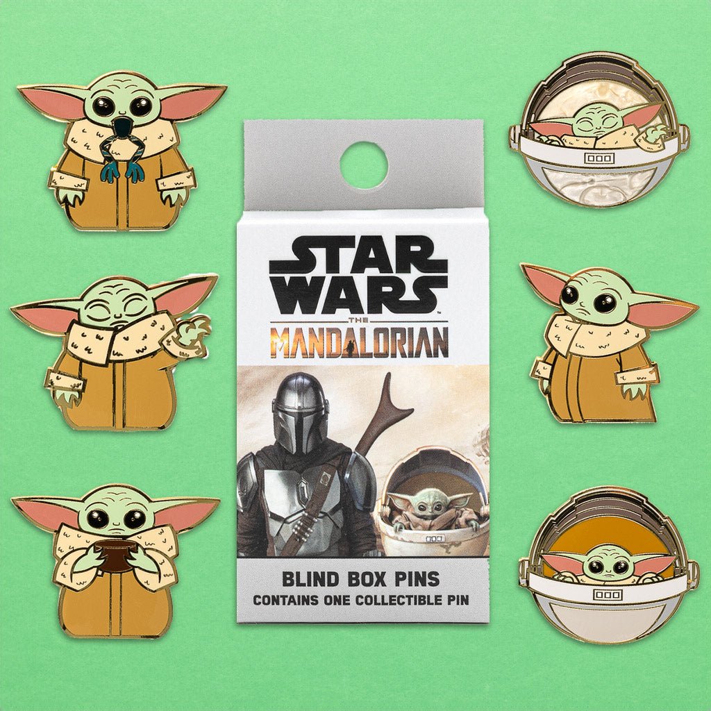 Loungefly x Star Wars The Mandalorian The Child Blind Box Mystery Pin - GeekCore