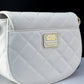Loungefly x Star Wars White Gold Rebel Mini Saddle Crossbody Bag - GeekCore