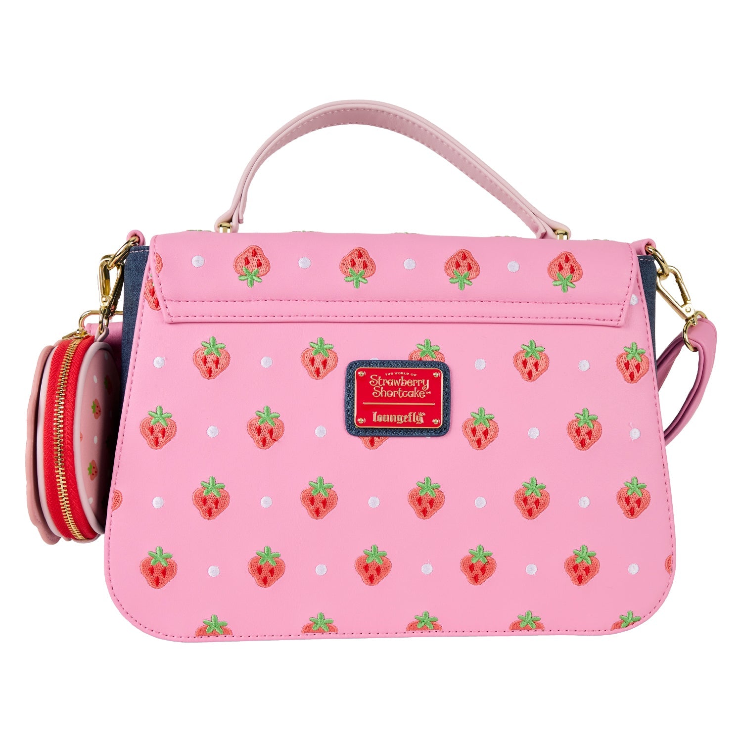 Loungefly x Strawberry Shortcake Crossbody Bag With Coin Bag - GeekCore