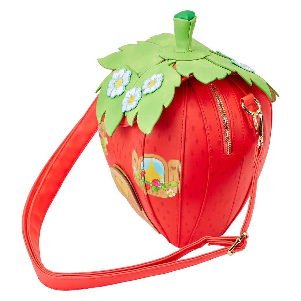 Loungefly x Strawberry Shortcake Strawberry House Crossbody Bag - GeekCore