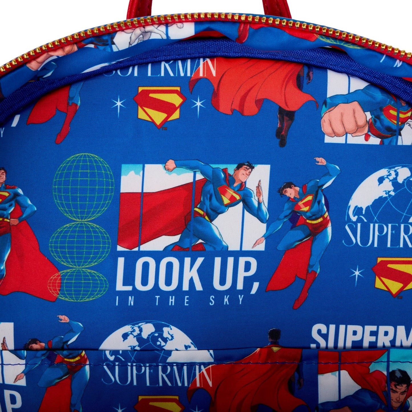 Loungefly x Superman Full - Size Backpack - GeekCore