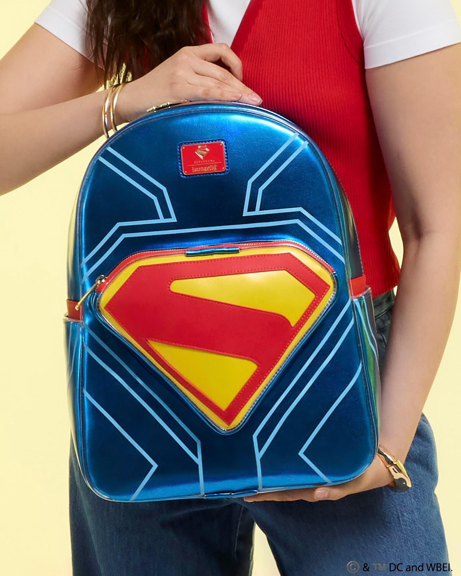 Loungefly x Superman Full - Size Backpack - GeekCore