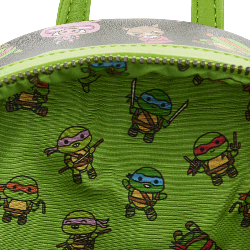 Loungefly x Teenage Mutant Ninja Turtles Sewer Cap Mini Backpack - GeekCore