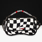 Loungefly x Terrifier Art the Clown Checkered Crossbody Bag - GeekCore