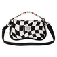 Loungefly x Terrifier Art the Clown Checkered Crossbody Bag - GeekCore