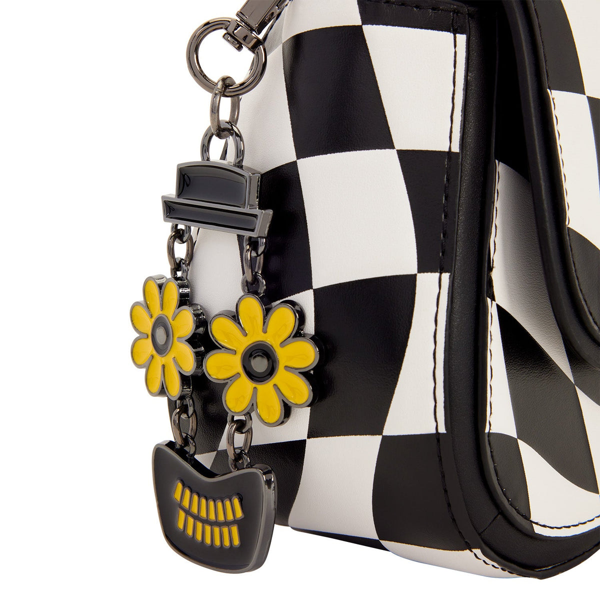 Loungefly x Terrifier Art the Clown Checkered Crossbody Bag - GeekCore