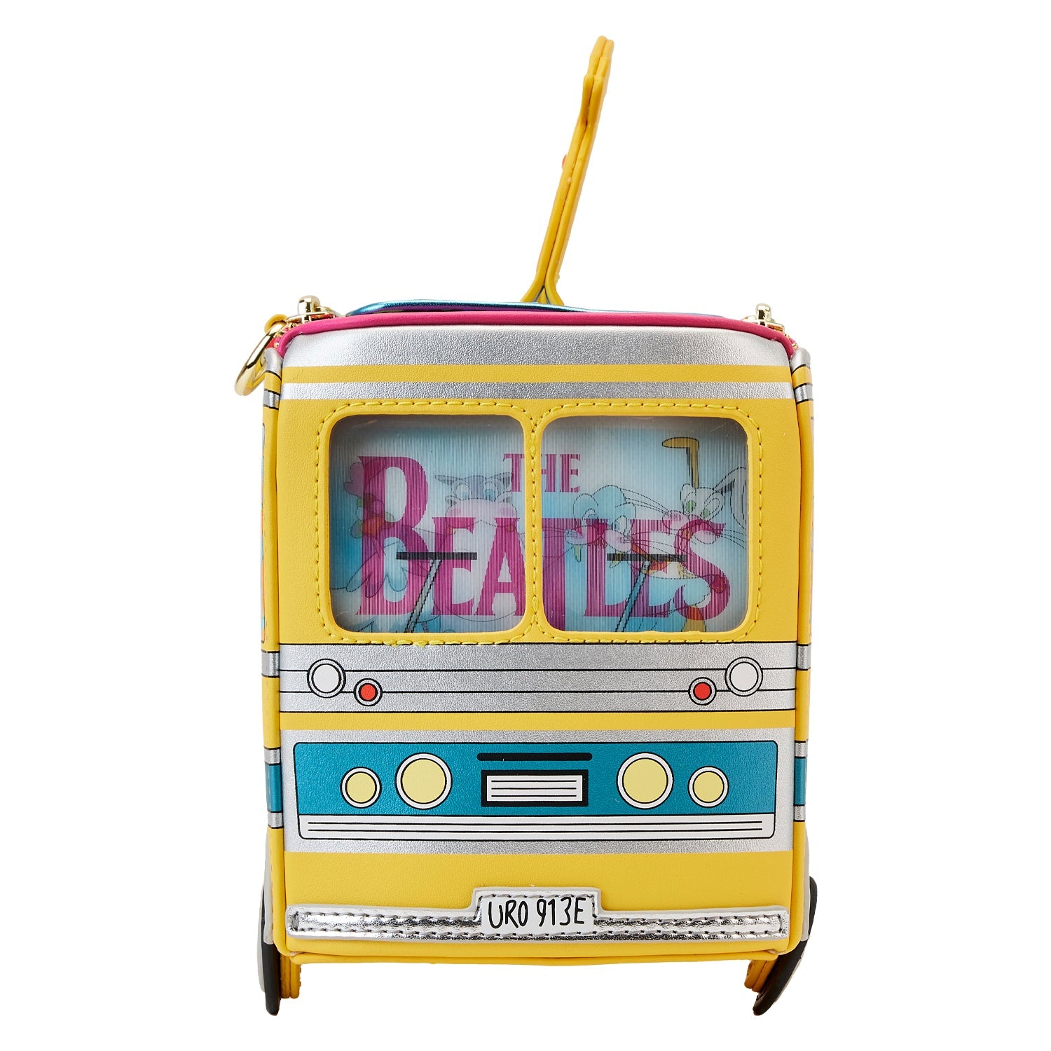 Loungefly x The Beatles Magical Mystery Tour Bus Crossbody Bag - GeekCore