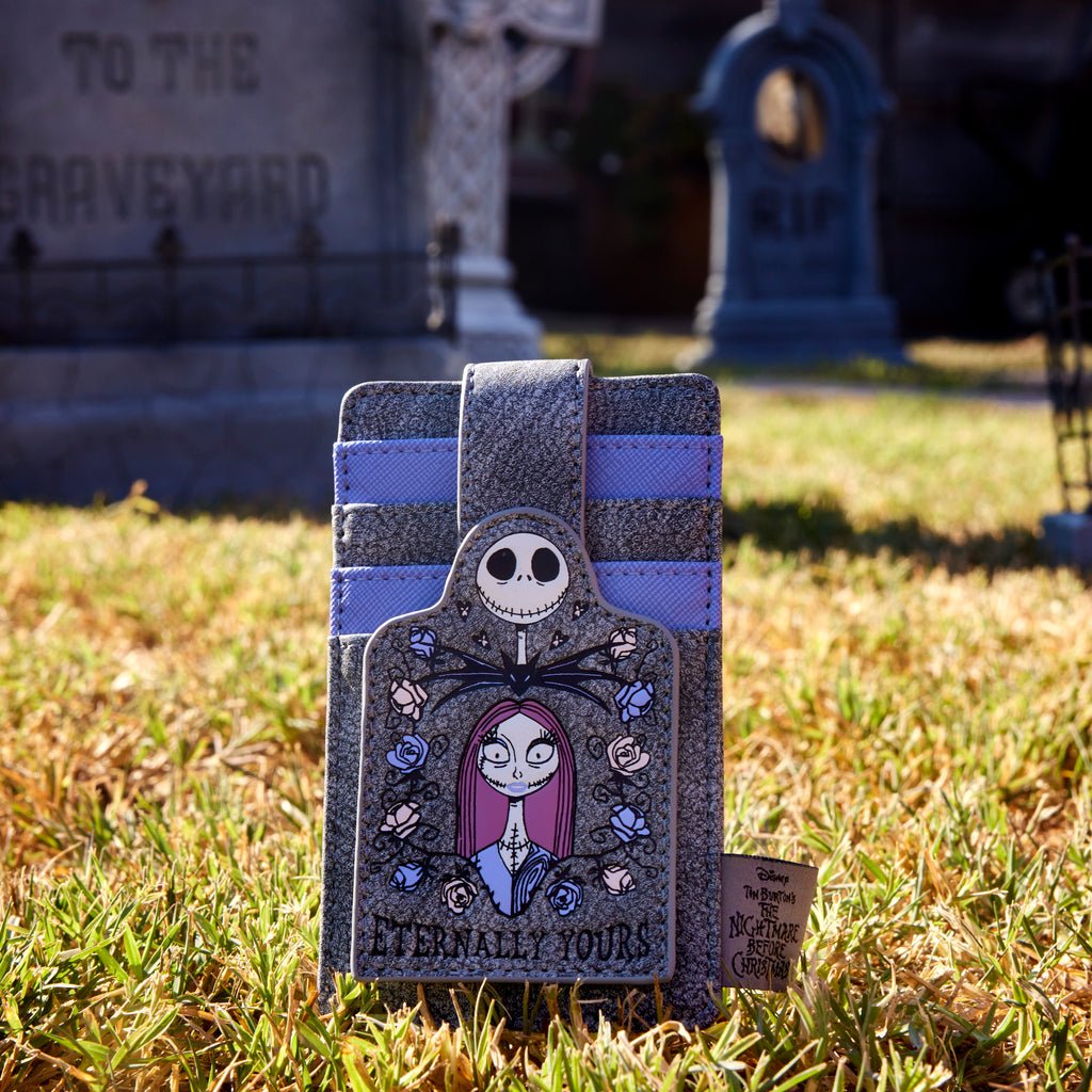 Loungefly x The Nightmare Before Christmas Jack and Sally Eternally Yours Cardholder - GeekCore