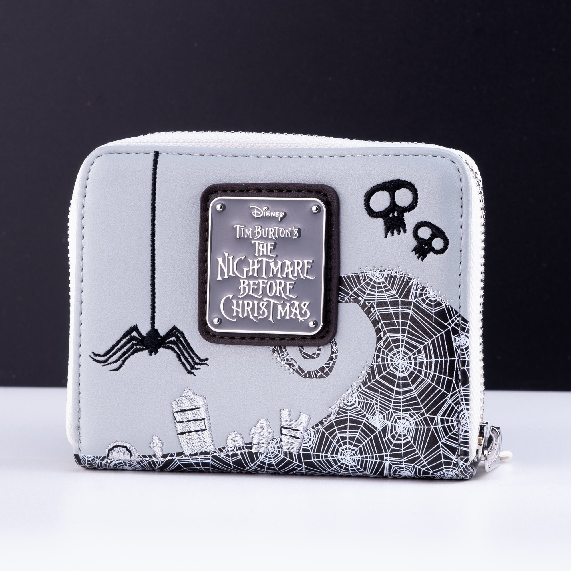 Loungefly x The Nightmare Before Christmas Jack and Zero Sequin Wallet - GeekCore