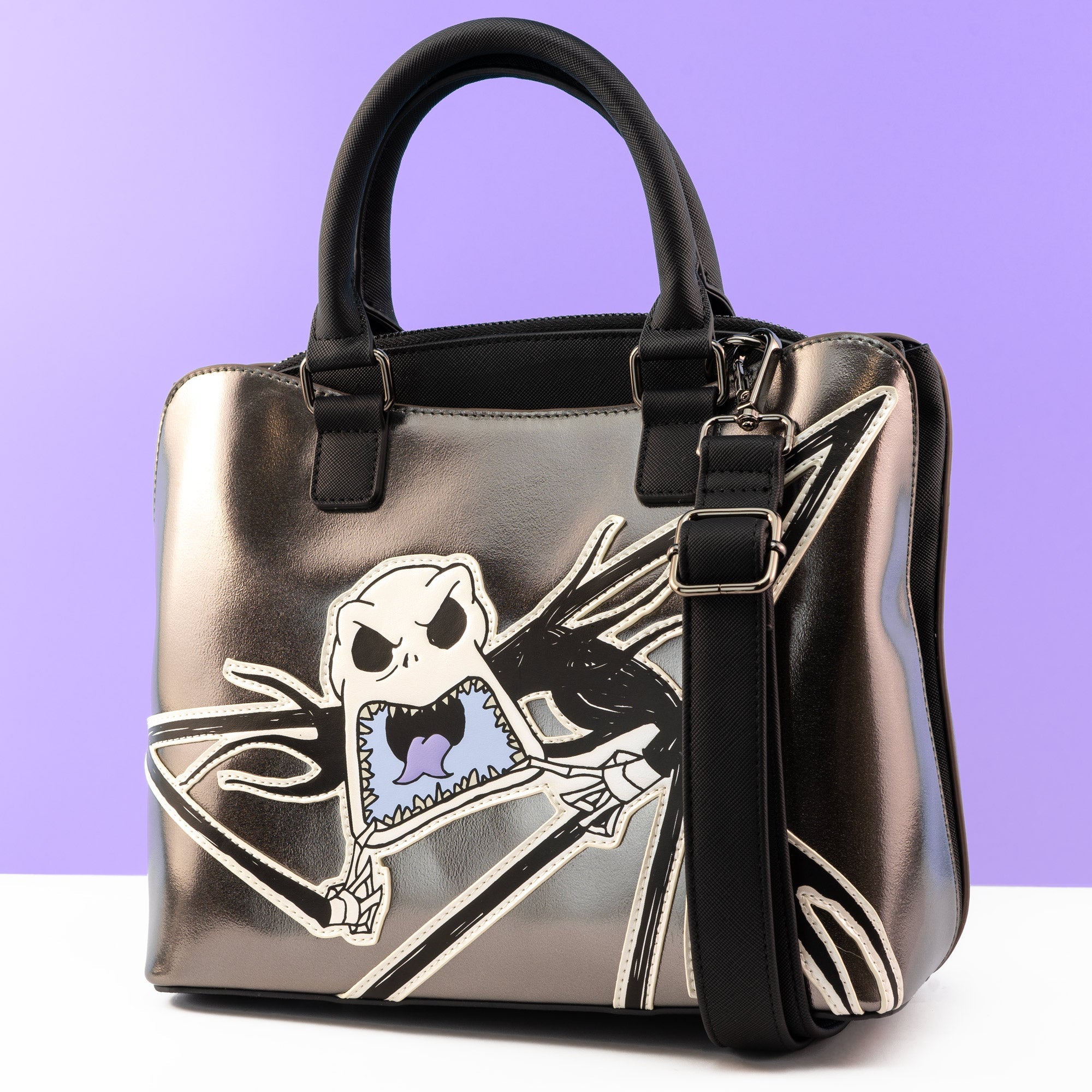 Loungefly x The Nightmare Before Christmas Jack Skellington Crossbody Handbag - GeekCore