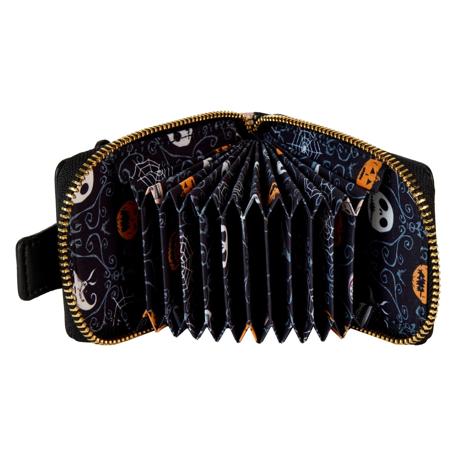 Loungefly x The Nightmare Before Christmas Mayor Lenticular Head Accordion Wallet - GeekCore