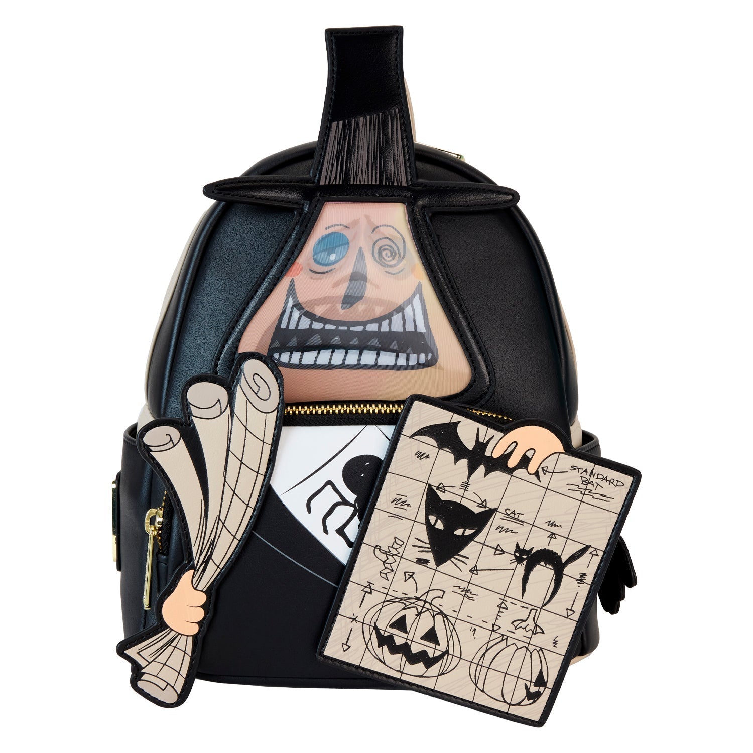 Loungefly x The Nightmare Before Christmas Mayor With Halloween Plans Cosplay Mini Backpack - GeekCore