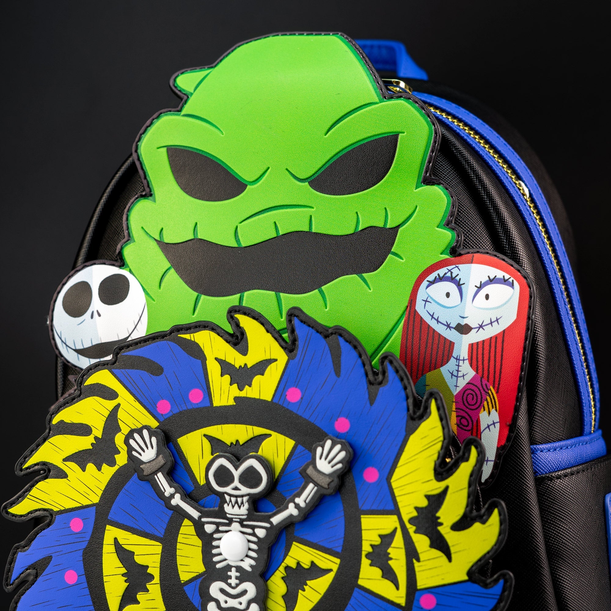 Loungefly x The Nightmare Before Christmas Oogie Boogie Showdown GITD Mini Backpack - GeekCore