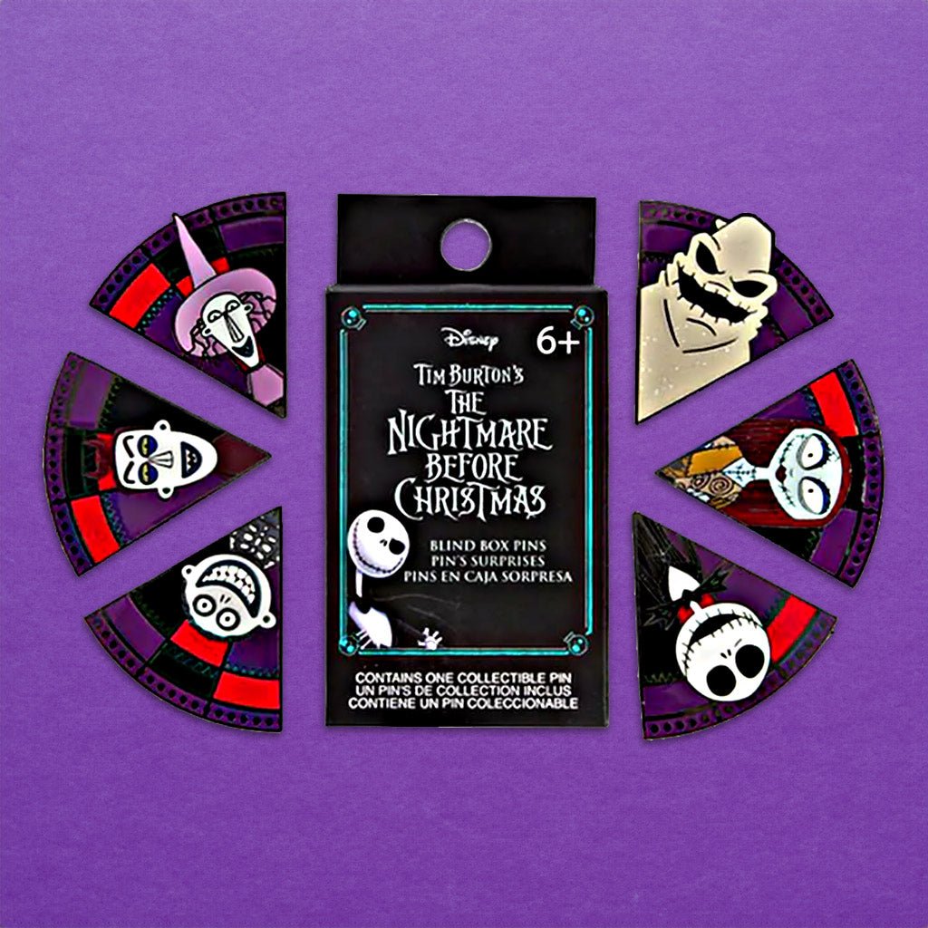 Loungefly x The Nightmare Before Christmas Oogie Boogie Wheel Blind Box Mystery Pin - GeekCore