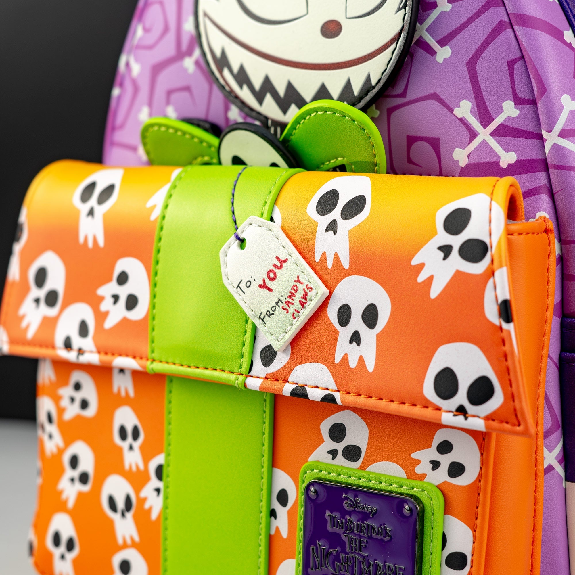 Loungefly x The Nightmare Before Christmas Scary Teddy Present Mini Backpack - GeekCore