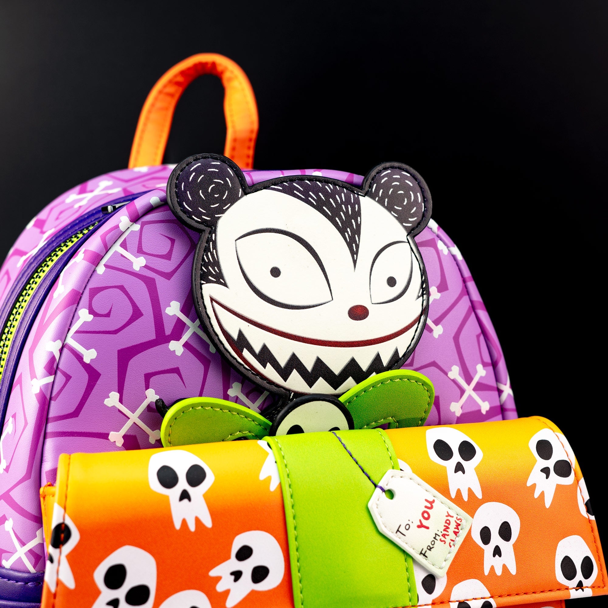 Loungefly x The Nightmare Before Christmas Scary Teddy Present Mini Backpack - GeekCore