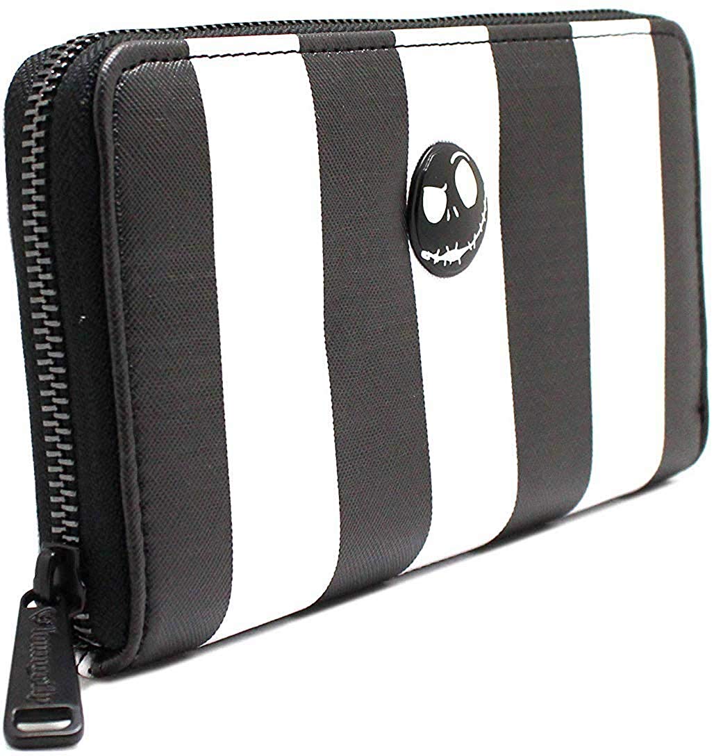 Loungefly x The Nightmare Before Christmas Striped Purse - GeekCore