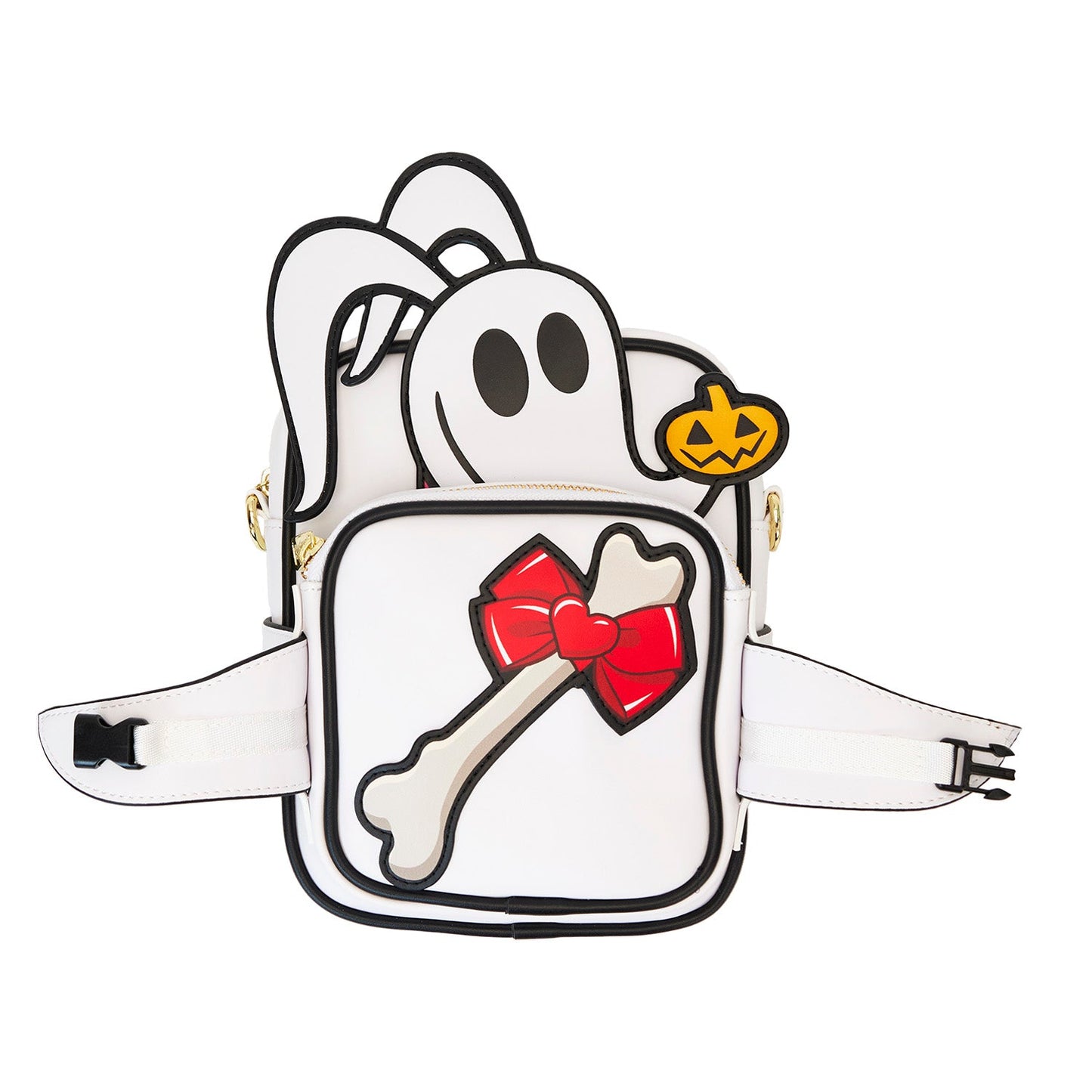 Loungefly x The Nightmare Before Christmas Zero Passport Crossbuddies Bag - GeekCore