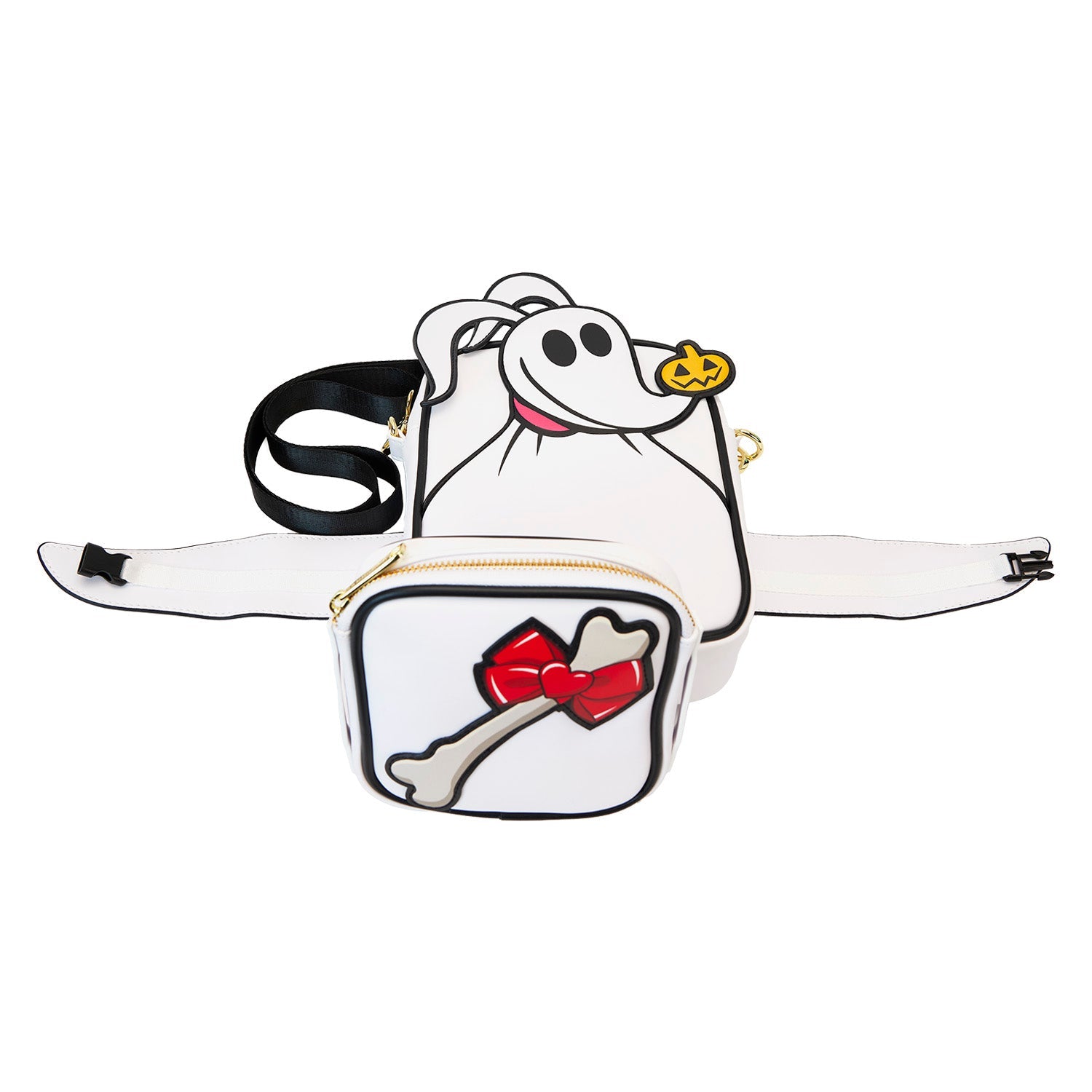 Loungefly x The Nightmare Before Christmas Zero Passport Crossbuddies Bag - GeekCore