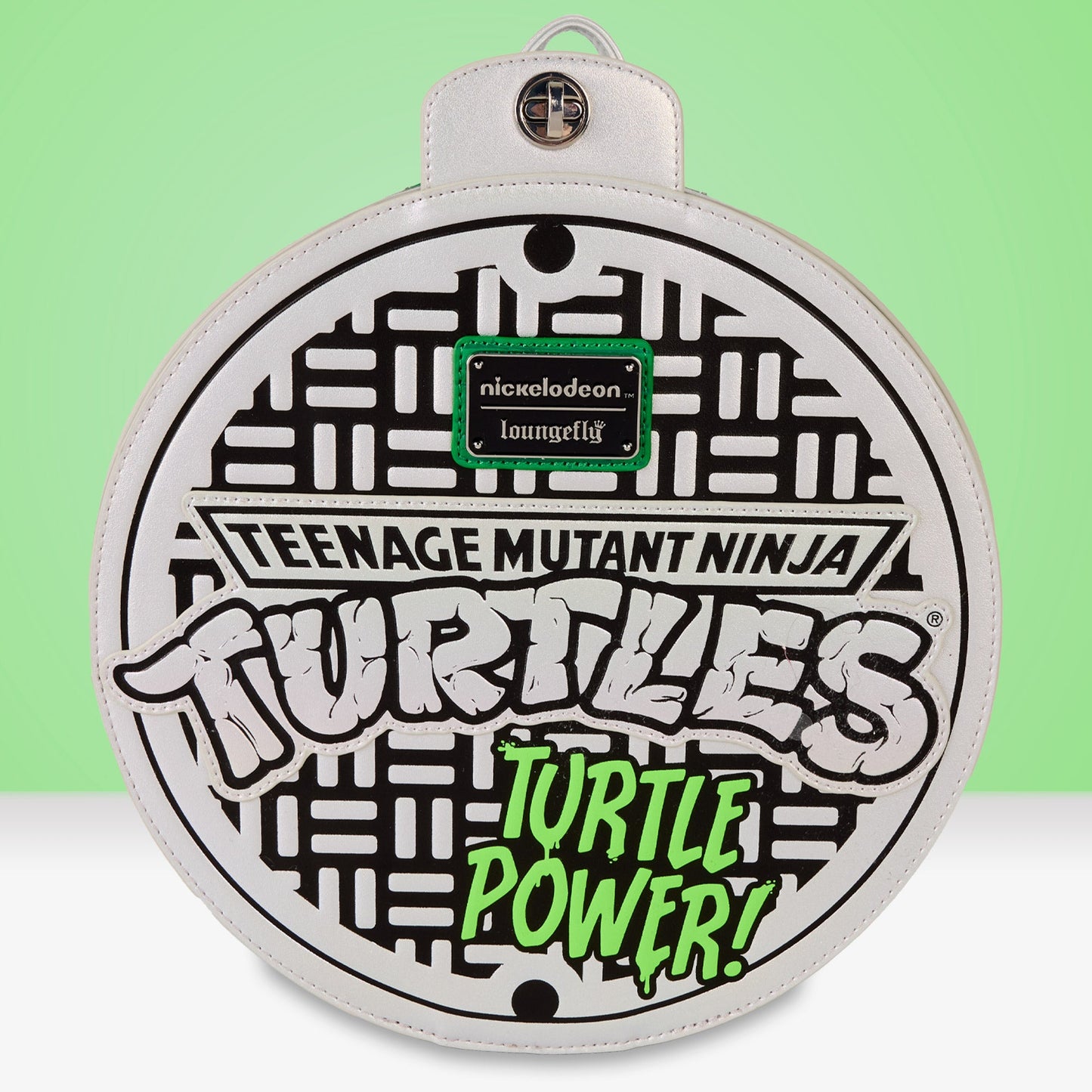 Loungefly x TMNT Manhole Cover Mini Backpack - GeekCore
