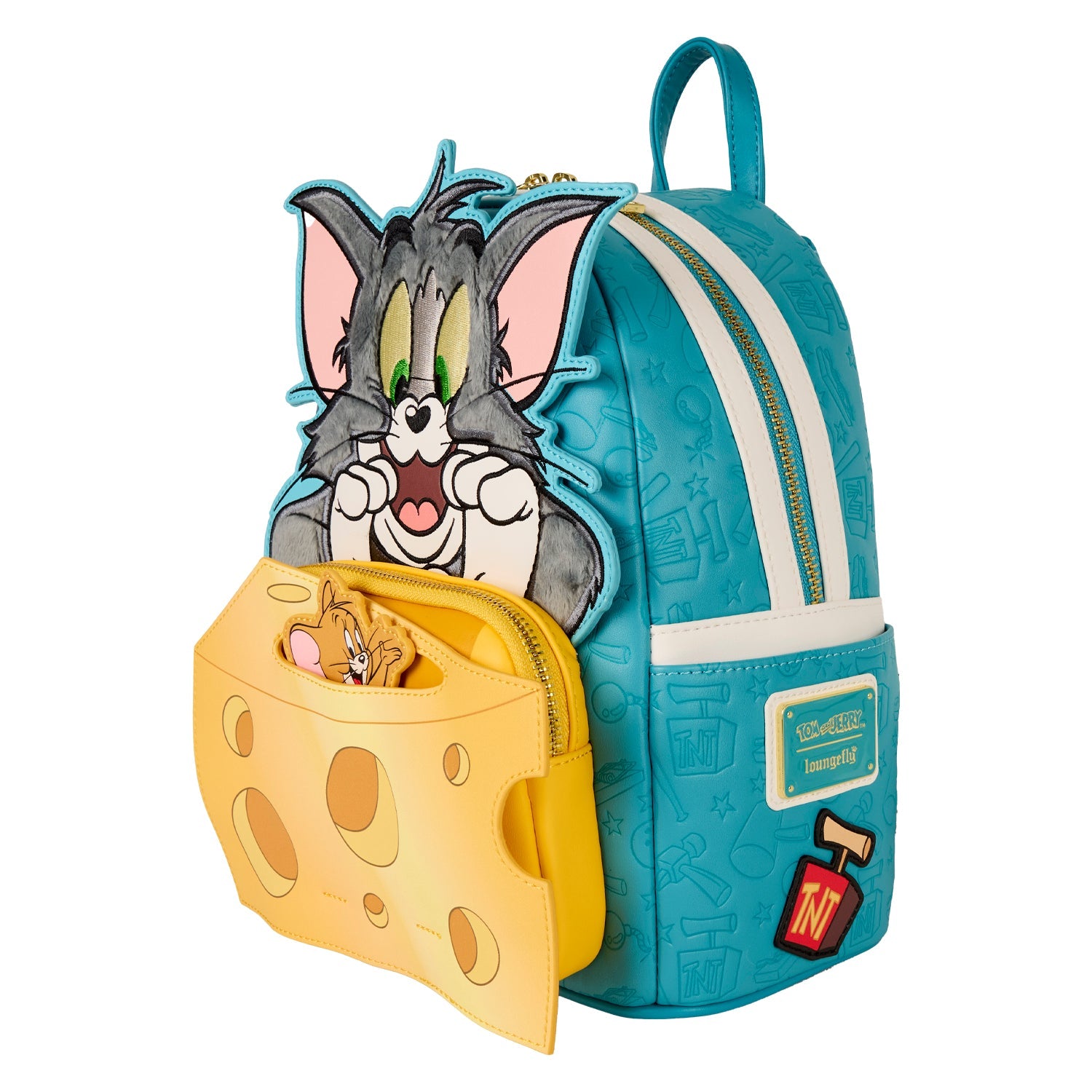 Loungefly x Tom and Jerry Cheesy Surprise Mini Backpack - GeekCore